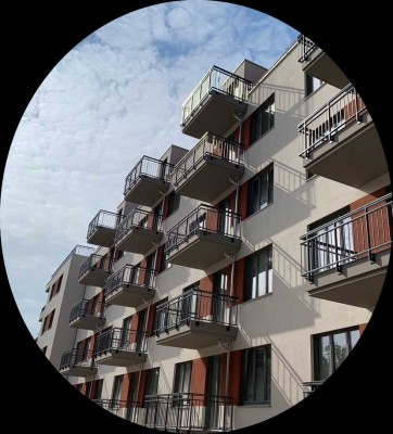 2 Zimmer in P-West mit Balkon - Neubau -