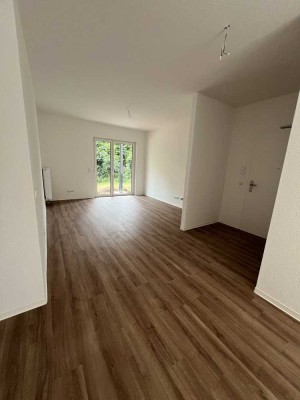 Erstbezug mit Gartenbereich: Geschmackvolle 2-Zimmer-EG-Wohnung in Hanau