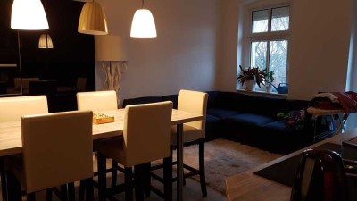 Vollständig renovierte 4-Zimmer-Wohnung mit Balkon und EBK in Frankfurt (Oder)