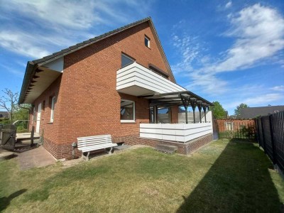 Helle 3-Zimmerwohnung mit Terrasse, Garage,Stellplatz, Gartenanteil