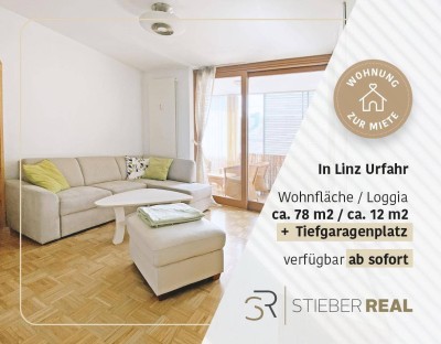 JUST BRING YOU! Vollmöblierte Wohnung mit TG in Urfahr! Heizkosten inkludiert!
