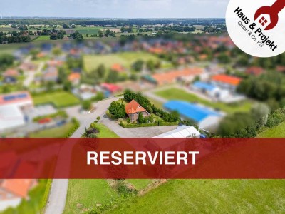 Exklusives Wohnen mit Gewerbepotenzial – 217 m² Wohnhaus + 250 m² Halle