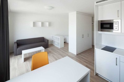 Exklusive 1,5-Raum-Wohnung mit Einbauküche in Frankfurt am Main