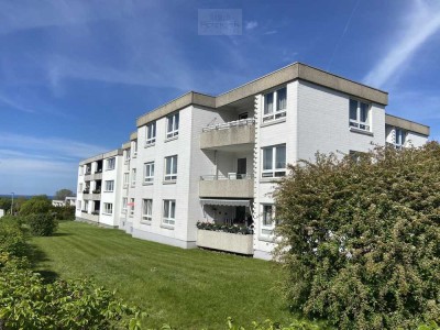 Ruhige und zentrale Wohnung
mit Weitblick über Heiligenhafen.