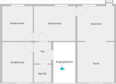 NEU SANIERTE 3,5 ZIMMER WOHNUNG IN OBERMEIDERICH