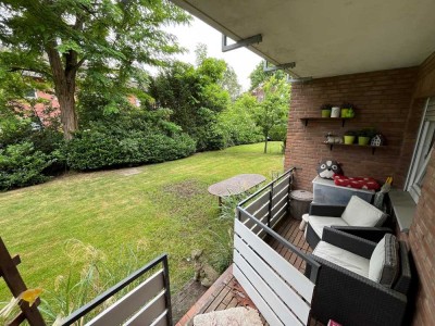 Apartment in Handorf-Dorbaum mit Terrasse und Gartenzugang