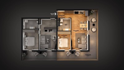 Kleines Anleger-Penthouse mit Alpenblick – jetzt investieren, morgen vermieten