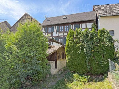 Uriges Fachwerk-Einfamilienwohnhaus