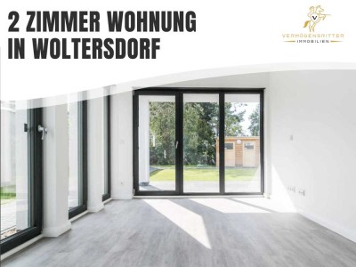 Moderne 2-Zimmer-Erdgeschosswohnung mit Terrasse und Stellplatz in Woltersdorf nah an Tesla!