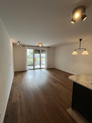 Luxus NEUBAU Terrassenwohnung mit vier Zimmern sowie Einbauküche in Eschborn