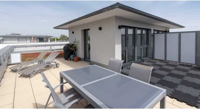 Traumhafte Maisonettewohnung mit großer Dachterrasse in Aubing