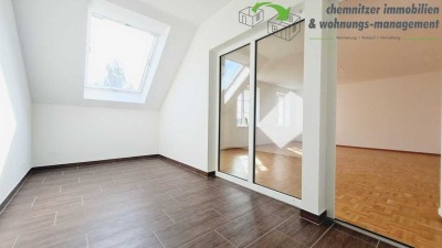 Barrierefreie 4-Raum-Dachgeschosswohnung mit 3 Bädern, Fußbodenheizung & Aufzug