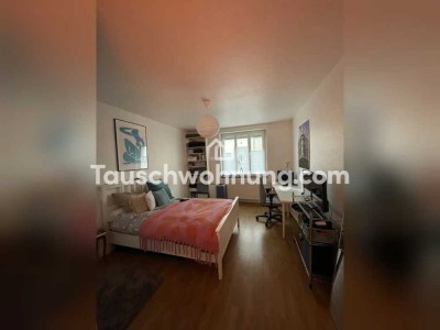 Tauschwohnung: Ruhige 1,5 Zimmer Wohnung für Singles mit Terrasse