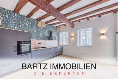 Glanzstück: einzigartige 3-Zimmer-Erdgeschosswohnung im modernisierten Fachwerkhaus