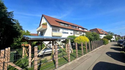S-Möhringen - 2 Einheiten: Charmante DG-Wohnung + Hobbyraum mit Tageslichtbad im UG + Stellplatz (E)