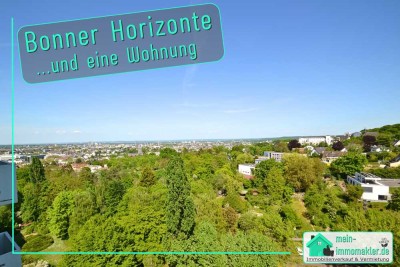 �️ Skyview Living Bonn ✦ Spektakuläres Panorama ✦ 2 Loggien ✦ 3 Zimmer