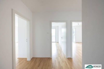 moderne 3-Zimmerwohnung mit optimalem Grundriss im Wohnpark Tullnerfeld INKLUSIVE TIEFGARAGENPLATZ - im Grünen wohnen, aber in der Stadt arbeiten