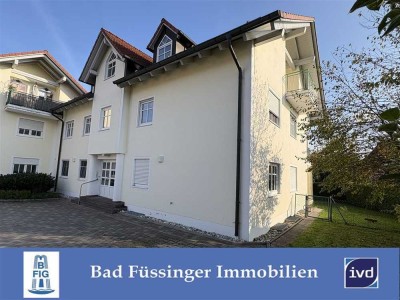 Wohnen in Ruhstorf / Rott. 
2-Zi.-Eigentumswohnung im Dachgeschoss