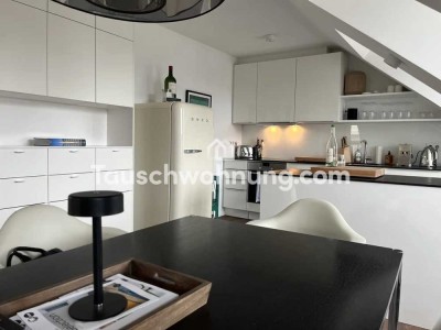 Tauschwohnung: Schöne DG Wohnung in Bestlage am Kaiserplatz in Schwabing