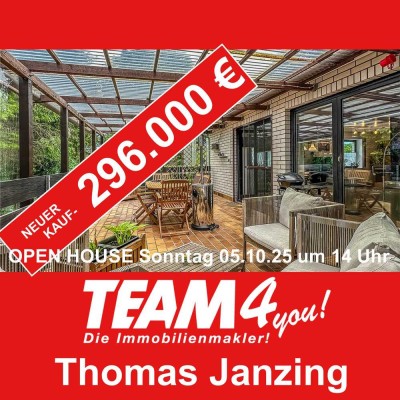 TEAM 4you: REDUZIERUNG - OPEN HOUSE 05.10. um 14:00 Uhr - MGH oder EFH mit ELW in idyllischer Lage