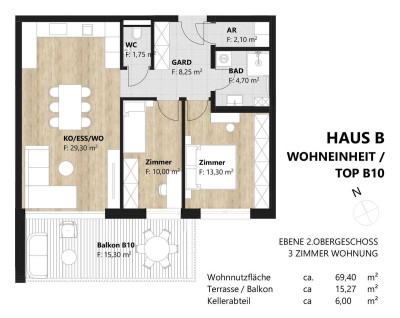 DAS DREIKANT "Haus B" Top 11