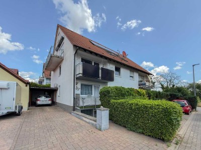 Großzügig & naturnah – Maisonettewohnung mit Balkon, Terrasse & 3 Stellplätzen in Feldrandlage