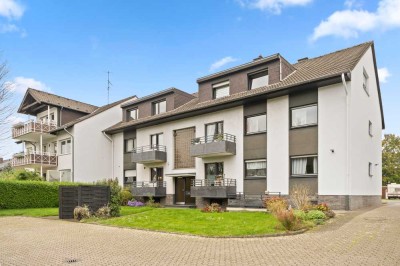 Sonnige Aussichten in Dormagen-Rheinfeld – Charmante Dachwohnung mit großem Balkon und Garage