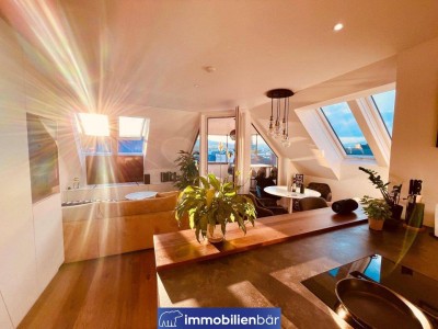 Vollmöblierte Designwohnung mit Dom- und Pöstlingbergblick