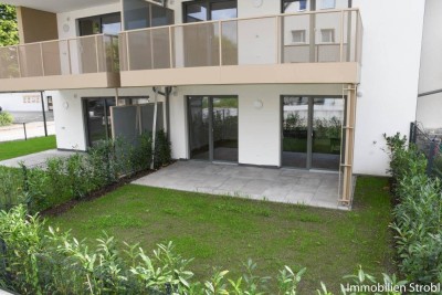 Neubau: Hochwertige 2-Zimmer-Gartenwohnung in der Stadt Salzburg