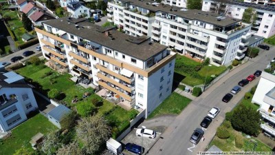 Helle 3,5-Zimmer-Wohnung mit großer Dachterrasse in ruhiger Lage von Offenhausen