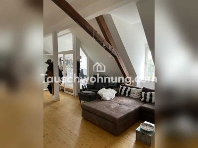 Tauschwohnung: 125 qm Wohnung im grünen, 4 Zimmer, 2 Bäder, mit Garten