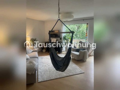 Tauschwohnung: Biete 2 Zi mit Balkon im Grünen, suche ab 2,5 Zimmern