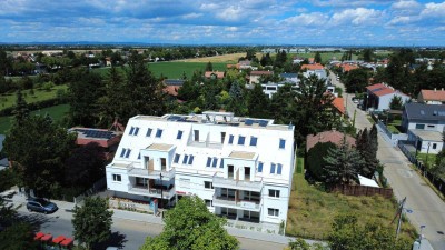 RUHELAGE TRIFFT WOHNGENUSS – Heizen/Kühlen mittels zentraler Luftwärmepumpe - Wohnen im Grünen