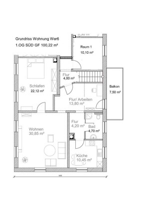 Teilmöblierte 3-Zimmer-Wohnung mit Einbauküche in Gablingen/Holzhausen