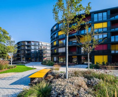 2-Zimmer Wohnung mit Loggia am Elbufer – Marina Garden