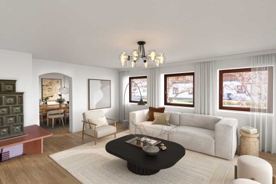 Geräumiges, Einfamilienhaus/Praxis incl. Einliegerwohnung in Nußdorf (Traunstein)