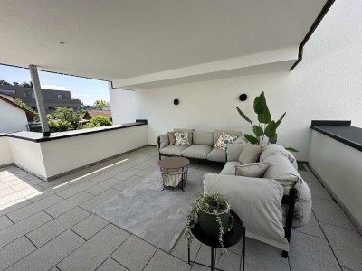 4,5-Zimmer-Neubau-Wohnung I mit Küche I tolle Sonnenterrasse