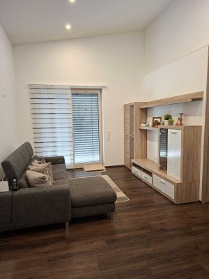 2 Zimmer Wohnung mit Terasse und Garten mit Mitbenutzung und Garten in Neckarsteinach