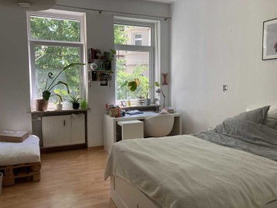 Helle und freundliche 3-Raum-Hochparterre-Wohnung provisionsfrei in Mannheim Neckarstadt-Ost