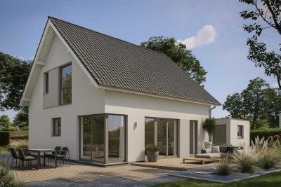 Neubau mit Keller, A+, KfW 40, PV Anlage, Fußbodenheizung,  mit Grundstück zum Festpreis!