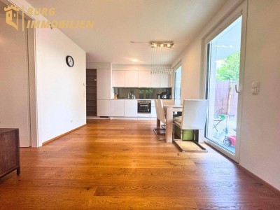 Urban &amp; entspannt: 2-Zimmer-Gartenwohnung (36m^2 Außenflläche) mit perfekter U1-Anbindung