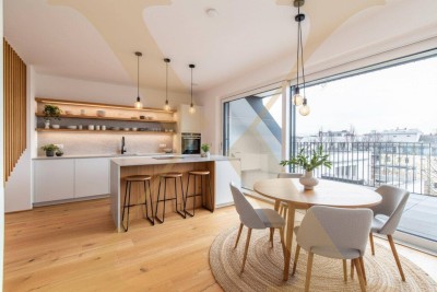 ERSTBEZUG! Hochwertige &amp; klimatisierte Penthouse-Maisonette-Wohnung im Zentrum von Linz zu verkaufen!