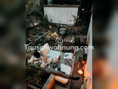 Tauschwohnung: Suche min 3 Zimmer Wohnung, biete 2 Zimmer mit Terrasse