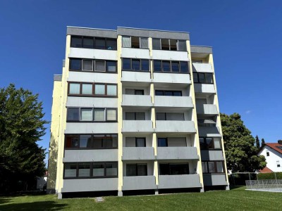 Freundliche und gepflegte 2-Raum-Wohnung mit Balkon und EBK in Memmingen - Ammendingen
