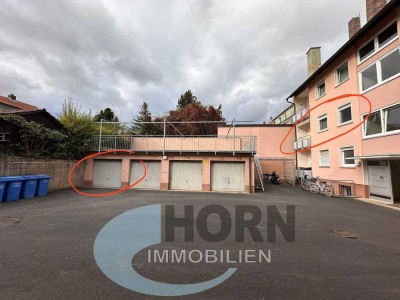 Schöne Wohnung im 1.OG mit 2 Balkonen und Garage