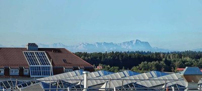Zugspitzblick garantiert, 2 Zi. DG-Whng, 4min zur S-Bahn Nauaubing