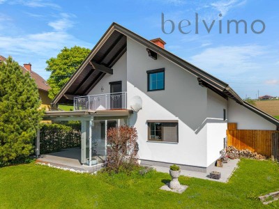 Bezauberndes Einfamilienhaus mit Karawankenblick - Ruhelage in Timenitz