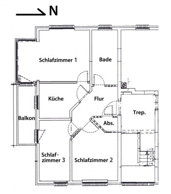 Stilvolle 3-Zimmer-Wohnung mit Einbauküche in Hamburg Eidelstedt