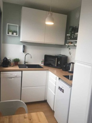Attraktive und sanierte 2-Zimmer-Wohnung mit Balkon und EBK in Wismar
