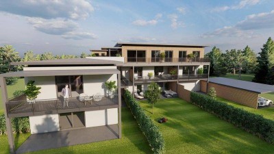 NEUBAU Faaker See Nähe - Gartenwohnungen in sonniger, ruhiger Panoramalage
